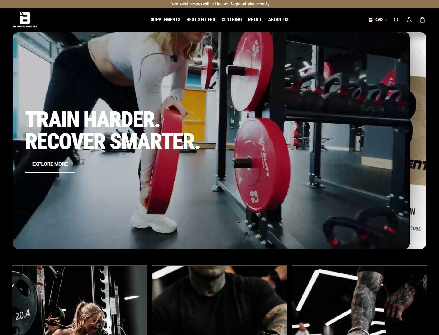 Iron Brothers ecommerce case study card image