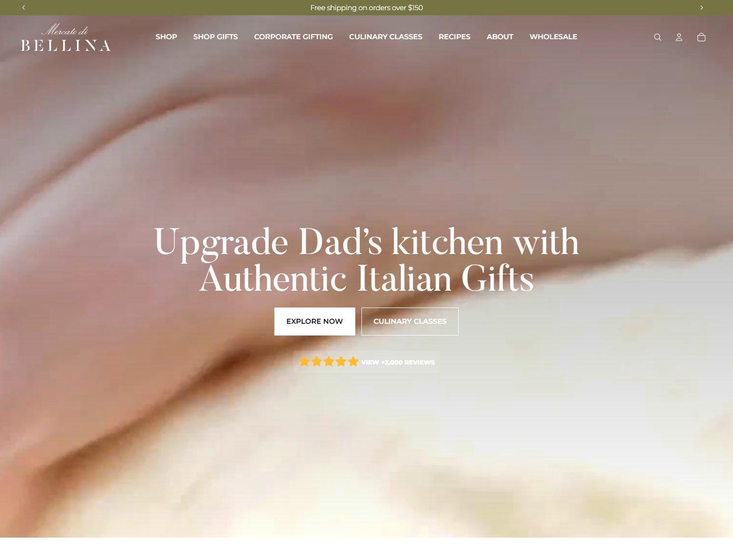 Mercato di Bellina ecommerce case study card image